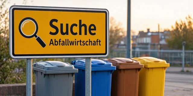 Abfallwirtschaft-Suche: umgezogen und erweitert